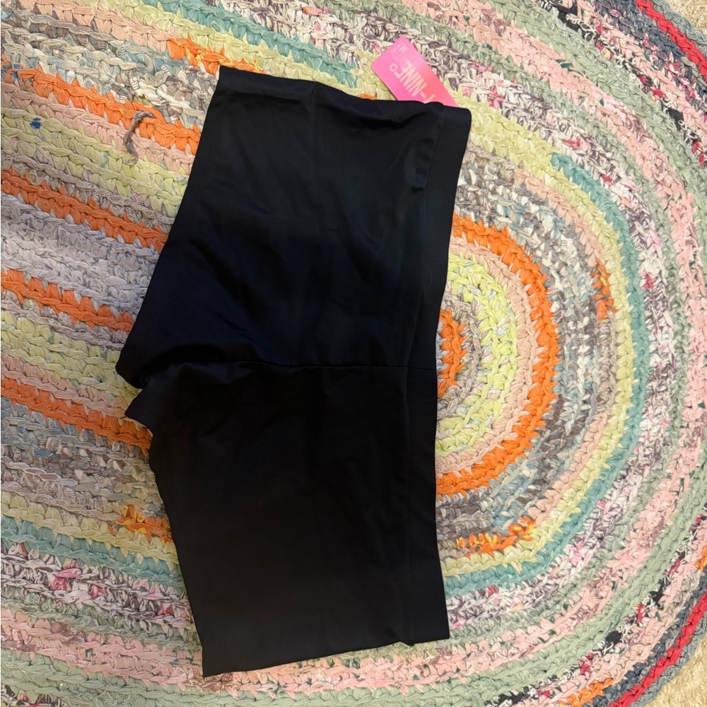 💥LAST CHANCE💥 Women’s Black Bikini Swim Shorts - Classic Swim Bottom